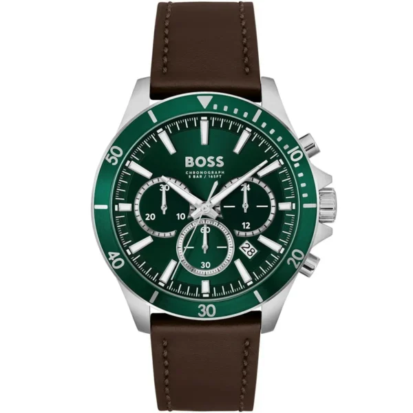 Męski zegarek Hugo Boss Troper 1514098 ze stalową kopertą Ø45 mm – zdjęcie główne