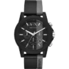 Męski chronograf AX1331 Armani Exchange z czarną kopertą – oryginalne zdjęcie główne