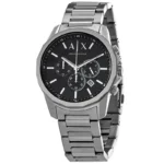  Męski chronograf AX1720 Armani Exchange z czarną tarczą