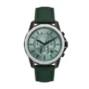 Męski chronograf AX1725 Armani Exchange z zieloną tarczą – oryginalne zdjęcie główne
