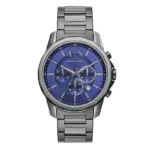 Męski chronograf AX1731 Armani Exchange z niebieską tarczą – oryginalne zdjęcie główne