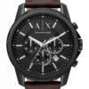 Męski chronograf AX1732 Armani Exchange z czarną kopertą – oryginalne zdjęcie główne