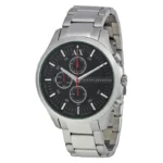 Męski zegarek AX2163 Armani Exchange z czarną tarczą