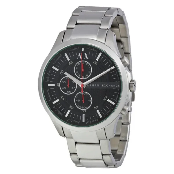 Męski zegarek AX2163 Armani Exchange z czarną tarczą