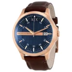 Męski zegarek AX2172 Armani Exchange z rose gold