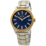 Męski zegarek AX2332 Armani Exchange z dwukolorową bransoletą