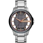 Męski smartwatch AX2405 Armani Exchange z dwukolorową kopertą