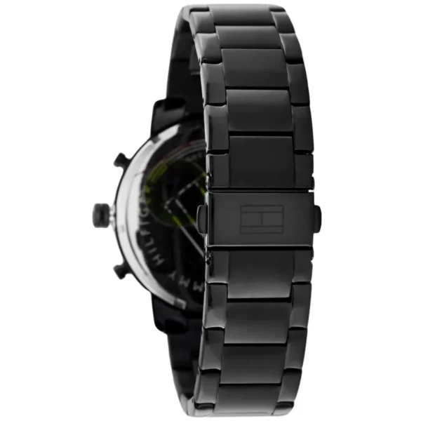 Czarny chronograf Evan 1710410 Ø44 mm na mesh bransolecie PVD czarny 22 mm – zdjęcie 10