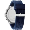 Granatowa tarcza Ø50 mm 1710489 z niebieskim silikonowym paskiem 24 mm – zdjęcie 3