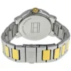 zegarek damski Tommy Hilfiger 1781398 bicolor stalowa bransoleta biała tarcza – zdjęcie 2