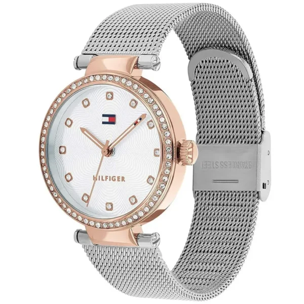 Zegarek Lynn 1781863 z mesh bransoletą. – zdjęcie 2