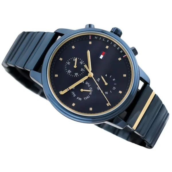 Tommy Hilfiger 1781893 Blake – granatowy zegarek damski ze stali – zdjęcie 2