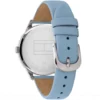 Zegarek damski Tommy Hilfiger Brooke 1782023 błękitny skórzany pasek multidatownik – zdjęcie 2