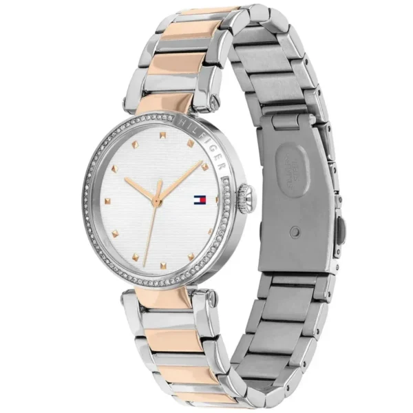 Zegarek 1782236 bicolor z cyrkoniami. – zdjęcie 2