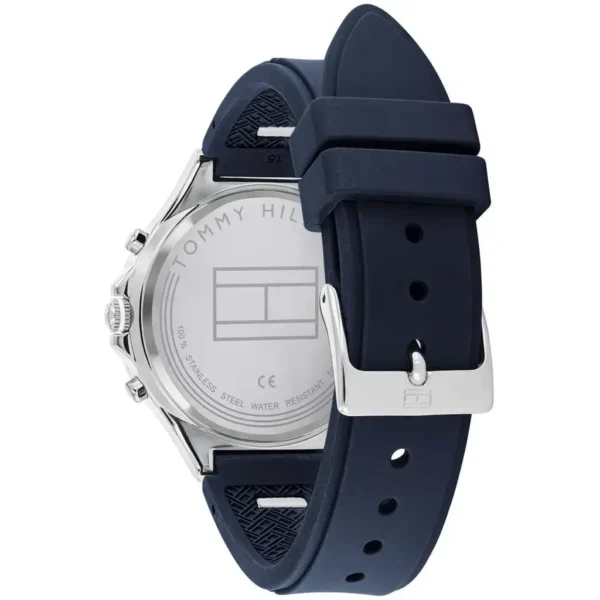 Zegarek 1782281 granatowy pasek silikonowy. – zdjęcie 3