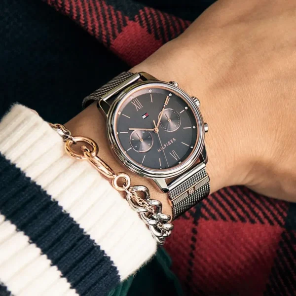 Zegarek 1782304 gun metal mesh. – zdjęcie 4