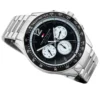 Zegarek męski Tommy Hilfiger Luke 1791120 czarna tarcza stalowa bransoleta chronograf – zdjęcie 2