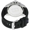 Zegarek męski Tommy Hilfiger 1791143 ceramiczny bezel perforowany pasek – zdjęcie 3