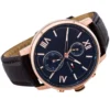 Zegarek męski Tommy Hilfiger 1791308 różowozłota koperta granatowa tarcza – zdjęcie 2
