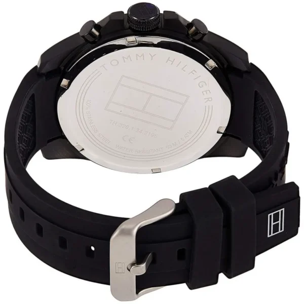 Zegarek 1791352 PVD black gumowy pasek. – zdjęcie 3