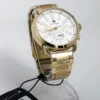 Złoty zegarek męski Tommy Hilfiger Briggs 1791455 Ø46 mm biała tarcza – zdjęcie 4