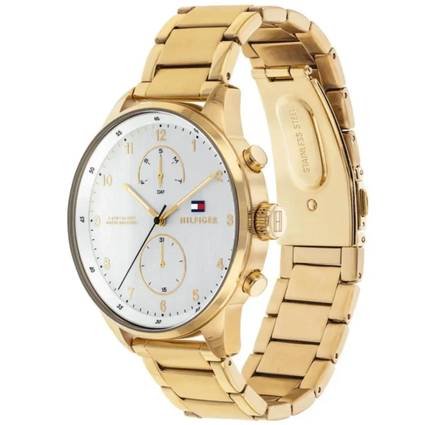 Tommy Hilfiger Chase 1791576 Ø44×48×10 mm srebrna tarcza – zdjęcie 2