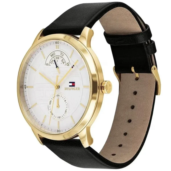 Tommy Hilfiger Hunter 1791606 Ø44 mm biała tarcza – zdjęcie 2