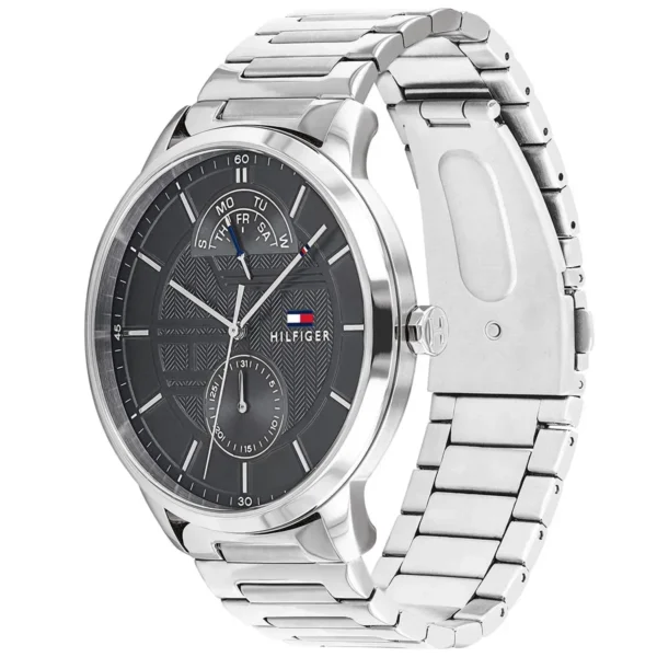 Tommy Hilfiger Hunter 1791608 Ø44 mm szara tarcza – zdjęcie 2