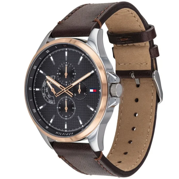 Tommy Hilfiger Shawn 1791615 Ø44 mm szara tarcza – zdjęcie 2