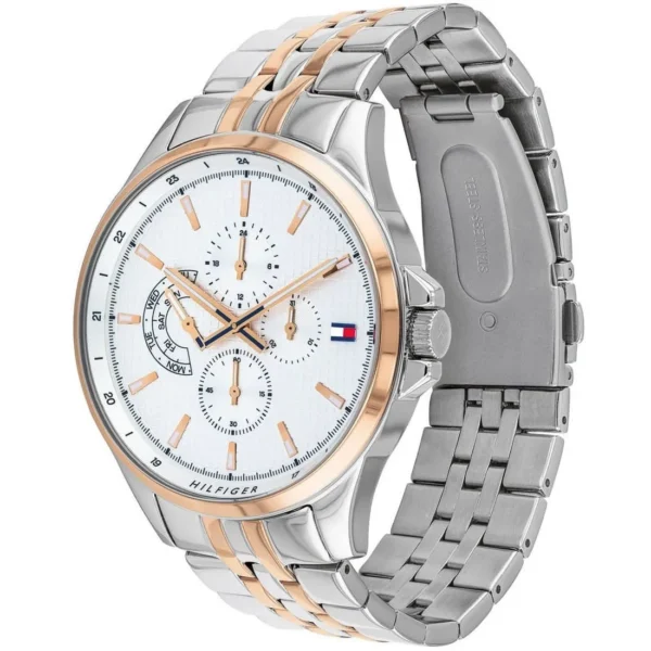 Tommy Hilfiger Shawn 1791617 Ø44 mm biała tarcza – zdjęcie 2