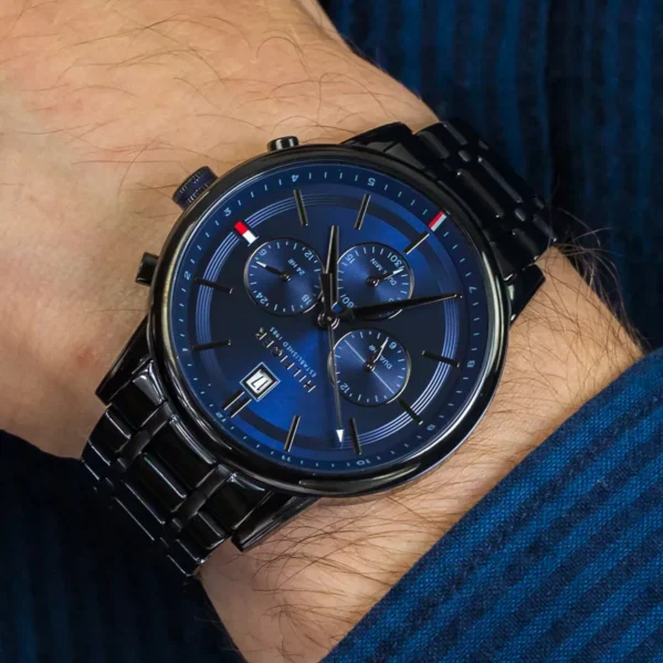 Tommy Hilfiger Kyle 1791633 Ø44 mm granatowa tarcza – zdjęcie 5