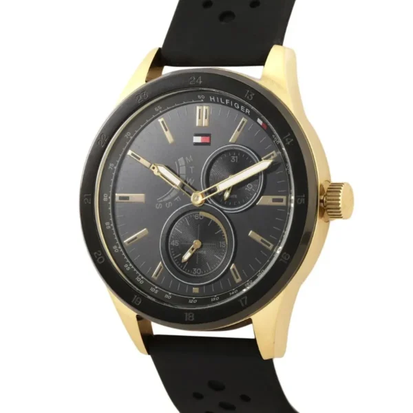 Tommy Hilfiger Kyle 1791636 Ø44 mm czarna tarcza – zdjęcie 2
