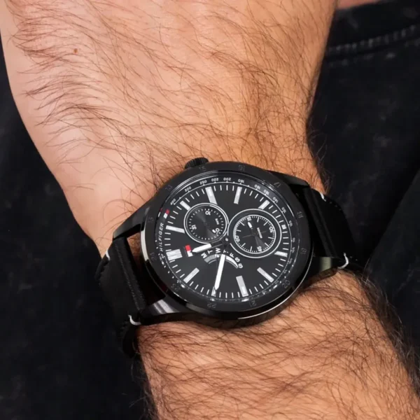 Tommy Hilfiger Kyle 1791638 Ø44 mm zielona tarcza – zdjęcie 4