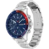 Tommy Hilfiger Bank 1791718 Ø46 mm granatowa tarcza – zdjęcie 2