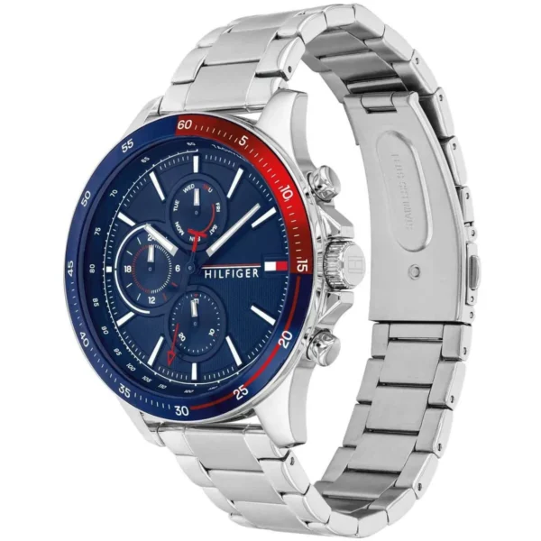 Tommy Hilfiger Bank 1791718 Ø46 mm granatowa tarcza – zdjęcie 2