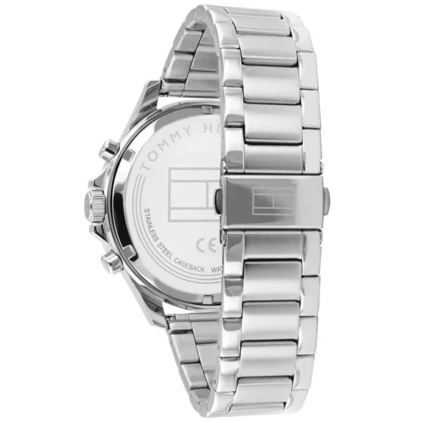 Tommy Hilfiger Bank 1791718 Ø46 mm granatowa tarcza – zdjęcie 3