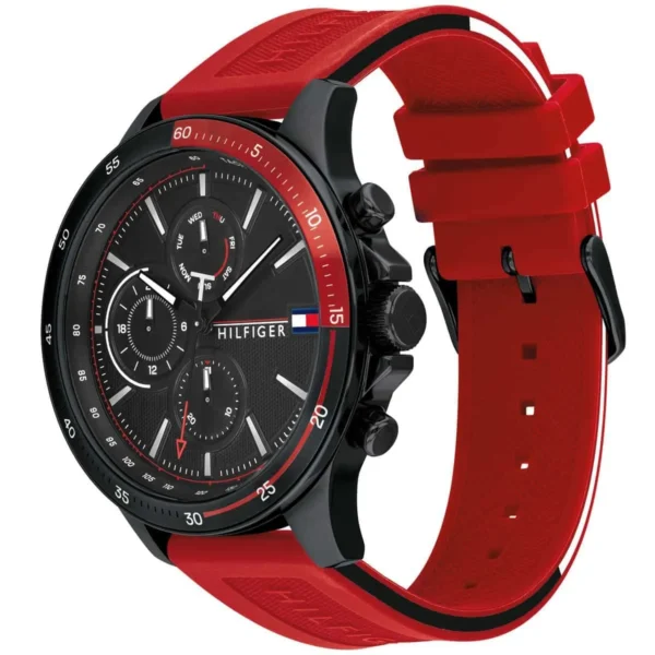 Tommy Hilfiger Connor 1791722 Ø46 mm czarna tarcza – zdjęcie 2