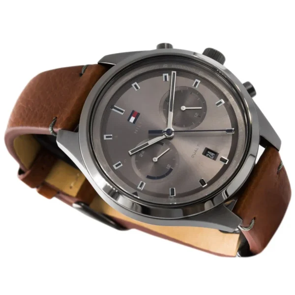 Tommy Hilfiger Bennett 1791730 Ø44 mm szara tarcza – zdjęcie 4