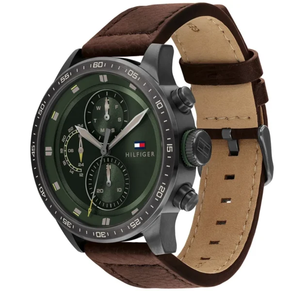 Tommy Hilfiger Trent 1791809 Ø46 mm zielona tarcza – zdjęcie 2