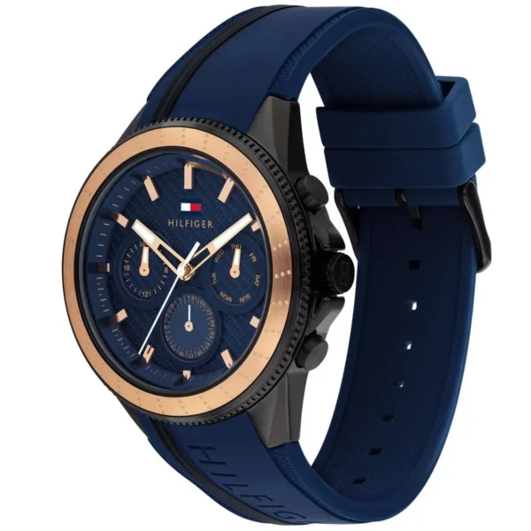 Tommy Hilfiger Aiden 1791860 Ø45 mm granatowa tarcza – zdjęcie 2