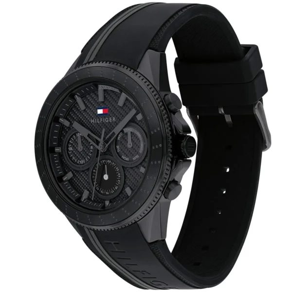 Tommy Hilfiger Aiden 1791861 Ø45 mm czarna tarcza – zdjęcie 2