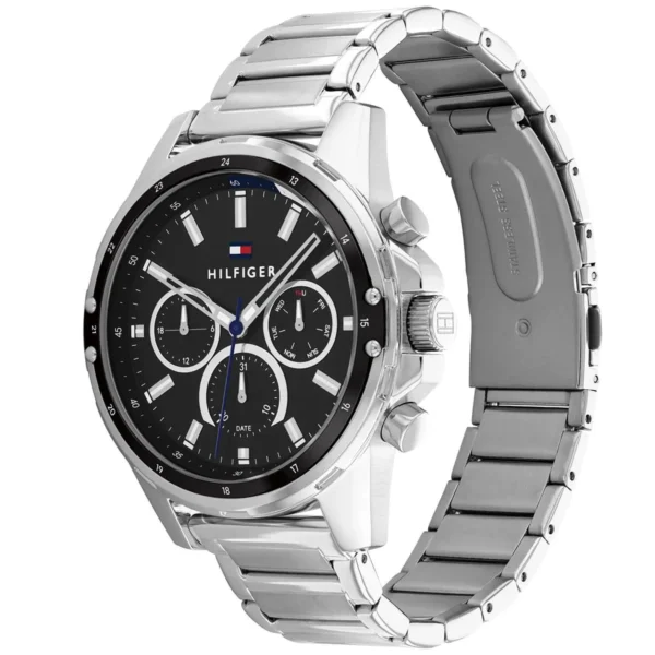 Tommy Hilfiger Mason Le 1791936 Ø45 mm czarna tarcza – zdjęcie 2