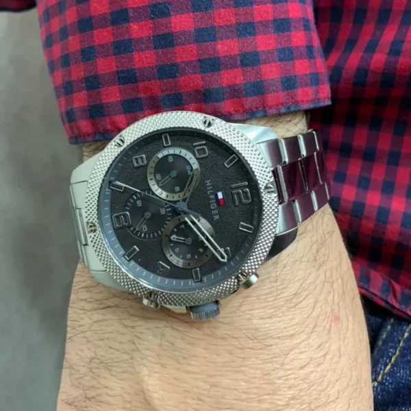 Tommy Hilfiger Blaze 1792029 Ø46 mm szara tarcza – zdjęcie 4