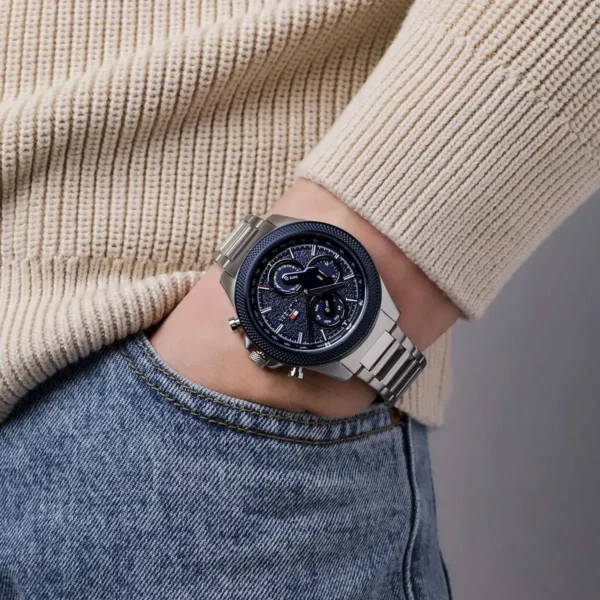 Tommy Hilfiger Clark 1792080 Ø46 mm granatowa tarcza – zdjęcie 4