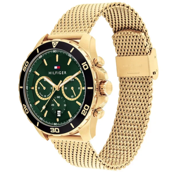 Tommy Hilfiger Jordan 1792093 Ø43 mm zielona tarcza – zdjęcie 2