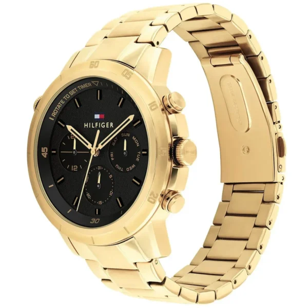 Tommy Hilfiger Troy 1792109 Ø46 mm czarna tarcza – zdjęcie 2