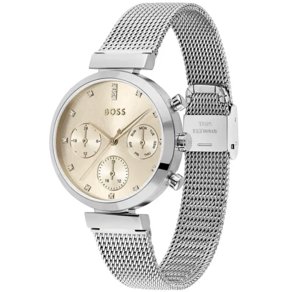 Elegancki damski zegarek Hugo Boss Flawless 1502625 z kopertą o średnicy 36mm – zdjęcie 4