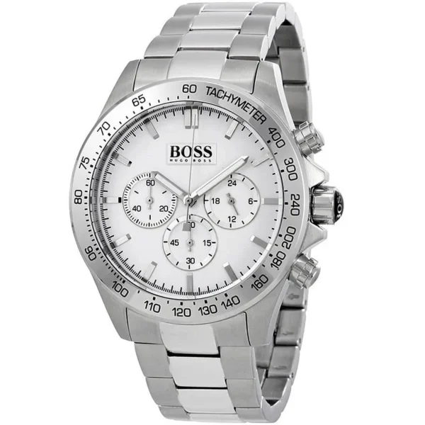 Męski zegarek Hugo Boss Ikon 1512962 z kopertą ze stali nierdzewnej o średnicy 44mm – zdjęcie 2