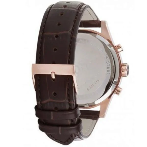 Męski zegarek Hugo Boss 1513281 z kopertą ze stali szlachetnej o średnicy 44mm z pozłacanymi detalami – zdjęcie 3