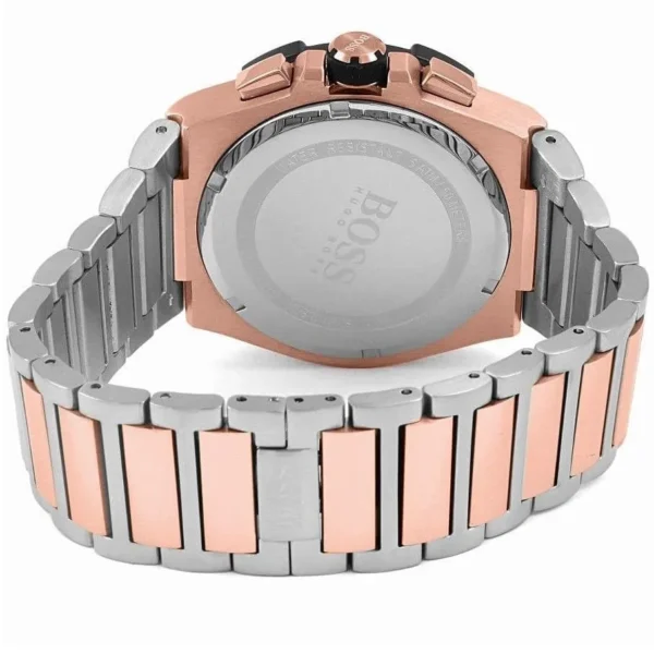 Męski zegarek Hugo Boss Supernova 1513358 z kopertą ze stali w kolorze różowego złota o średnicy 48mm – zdjęcie 3
